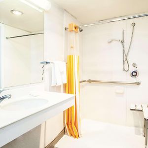 Double Room Two Double Beds Roll Shower Mobility Accessible or Non-Smoking